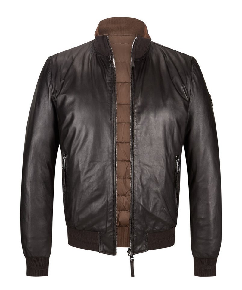 Milestone Lederjacke MSLance Blouson Jacke vereint 2 Jacken in einer von Milestone