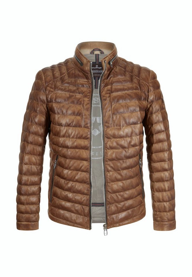 Milestone Lederjacke MSMalik 4 Season Jacke von Milestone