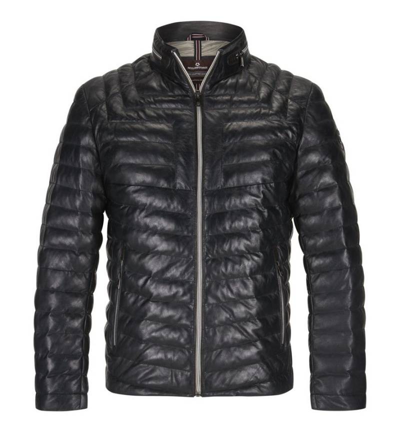 Milestone Lederjacke MSMalik Steppjacke aus Lammleder mit hautsympathischem Futter von Milestone