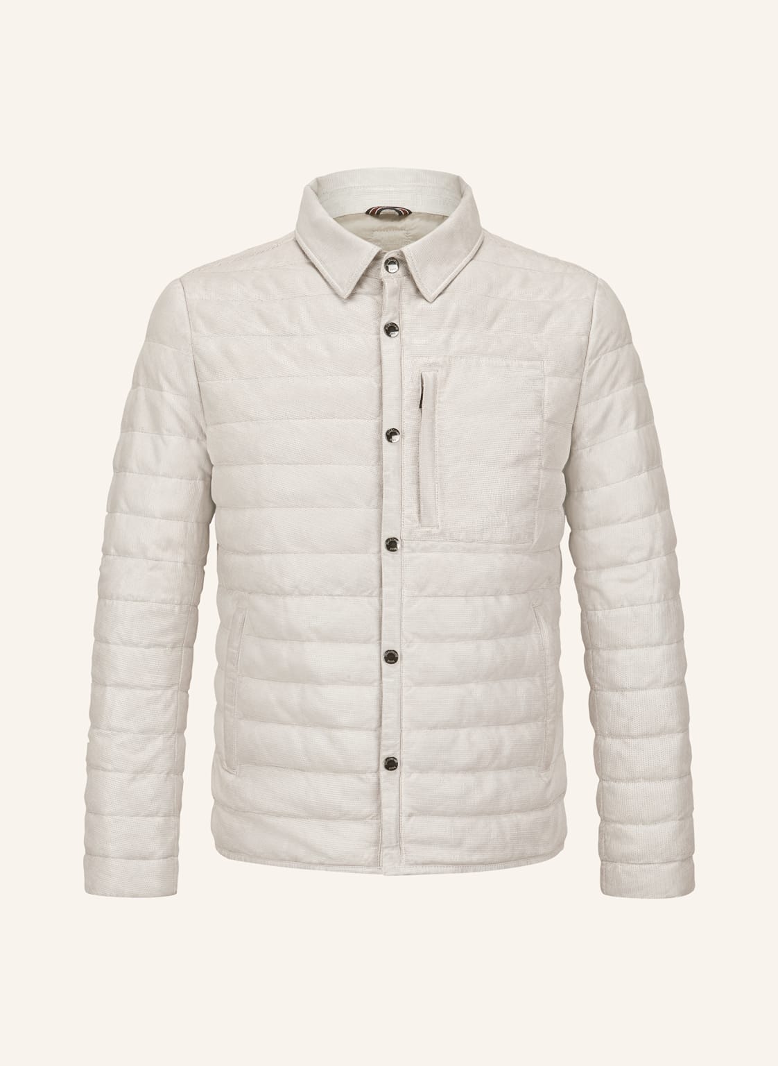 Milestone Lederjacke Msbenny silber von Milestone