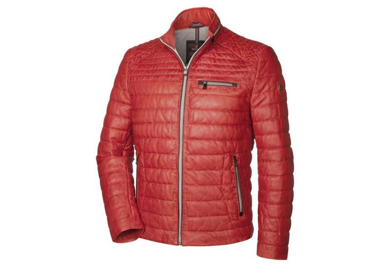 Milestone Lederjacke Terenz aus perforiertem Lammleder von Milestone