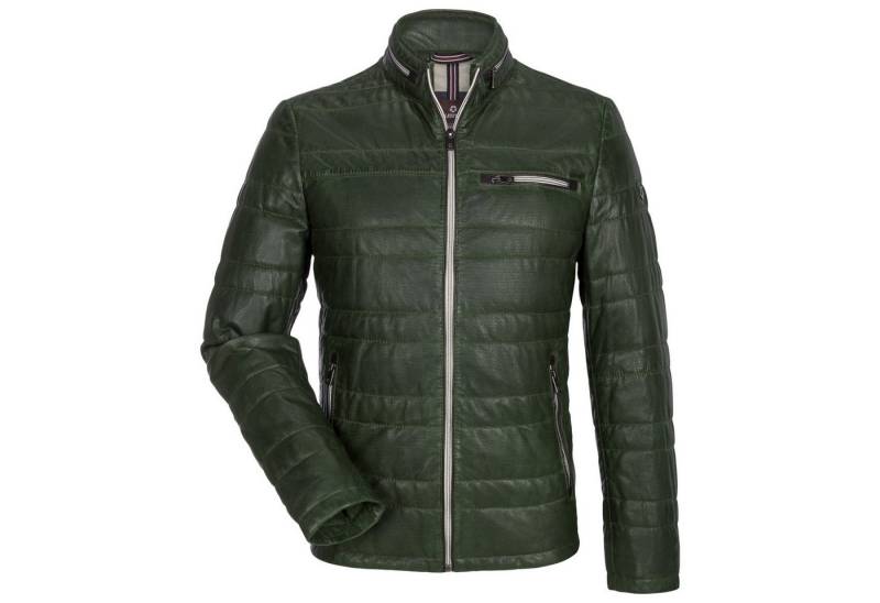 Milestone Lederjacke aus perforiertem Lammleder von Milestone