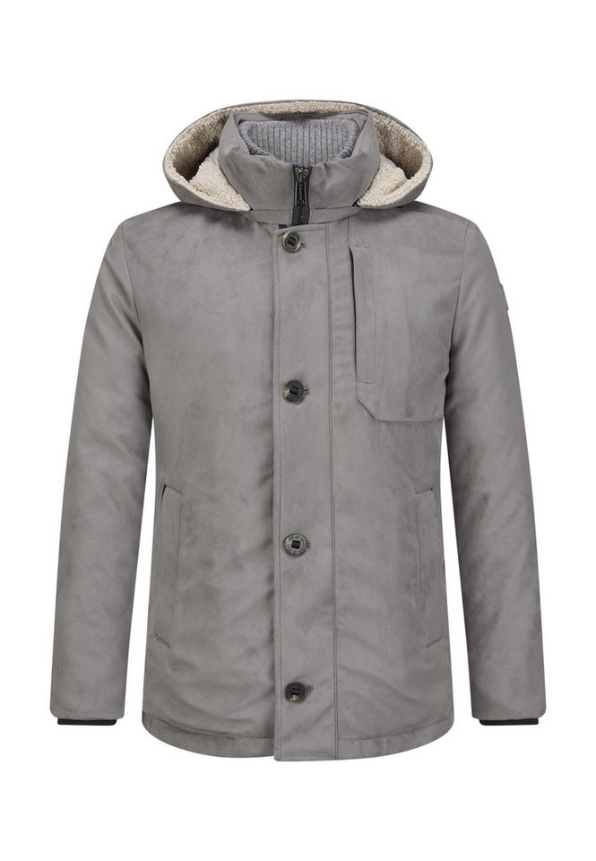 Milestone Parka MSBennet Herren Jacke Mantel kurz lockere Passform von Milestone