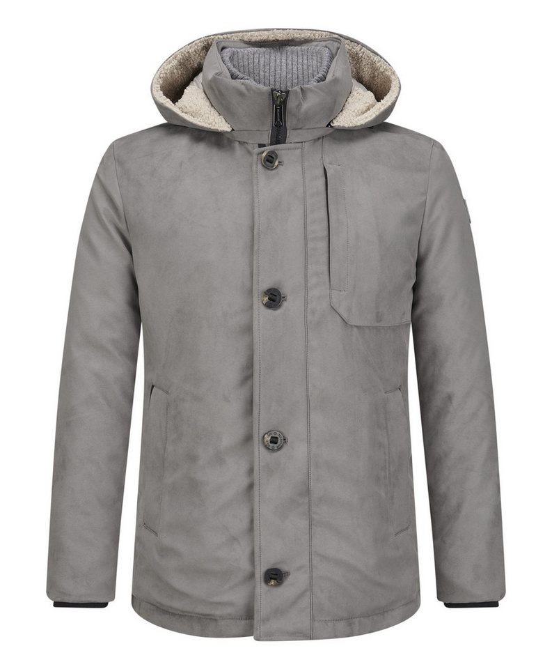 Milestone Parka MSBennet aus Microvelours mit abnehmbarer Kapuze, atmungsaktiv wasserabweisend von Milestone