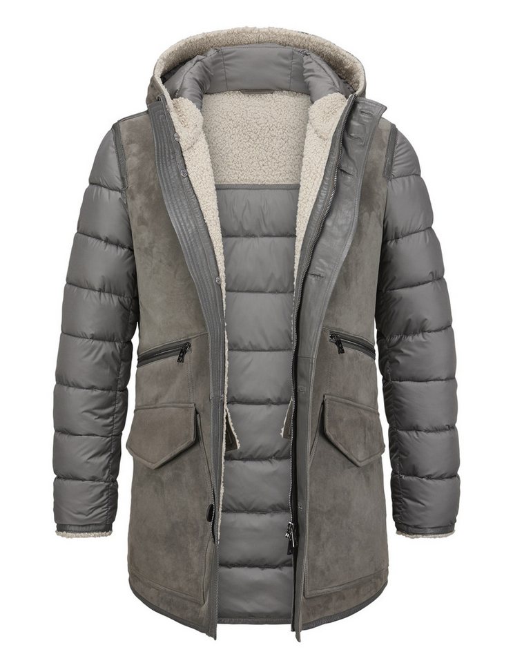 Milestone Parka MSEmmerson aus Ziegenvelours mit weichem Fell auf der Innenseite Milestone Parka MSEmmerson aus Ziegenvelours mit weichem Fell auf der Innenseite von Milestone