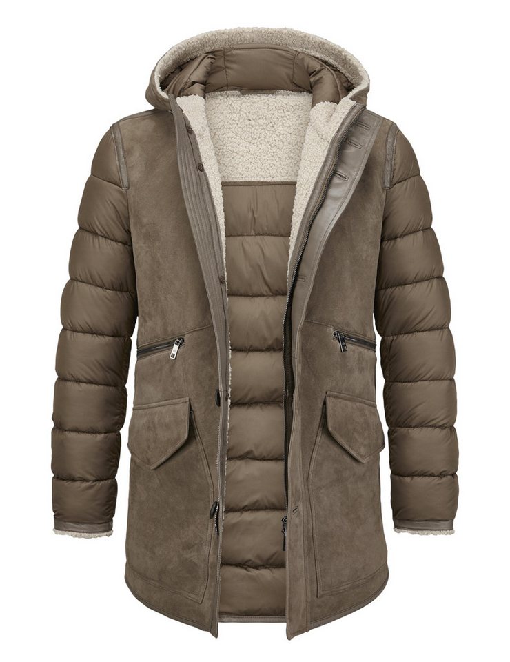 Milestone Parka MSEmmerson aus Ziegenvelours mit weichem Fell auf der Innenseite Milestone Parka MSEmmerson aus Ziegenvelours mit weichem Fell auf der Innenseite von Milestone