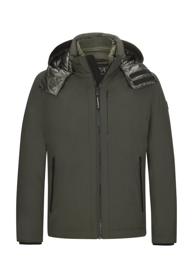 Milestone Parka MSFosco mit Logo Badge und Futterprint von Milestone