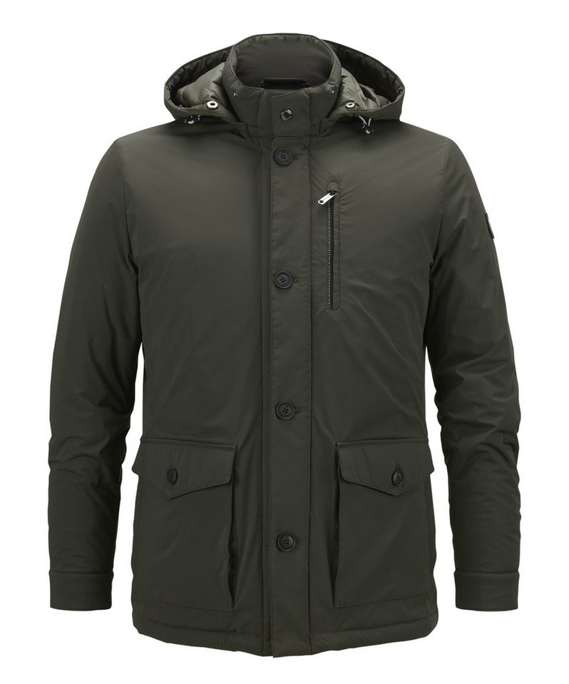 Milestone Parka MSHeathrow ultraleichte Jacke mit Kapuze, wasserabweisend und winddicht von Milestone