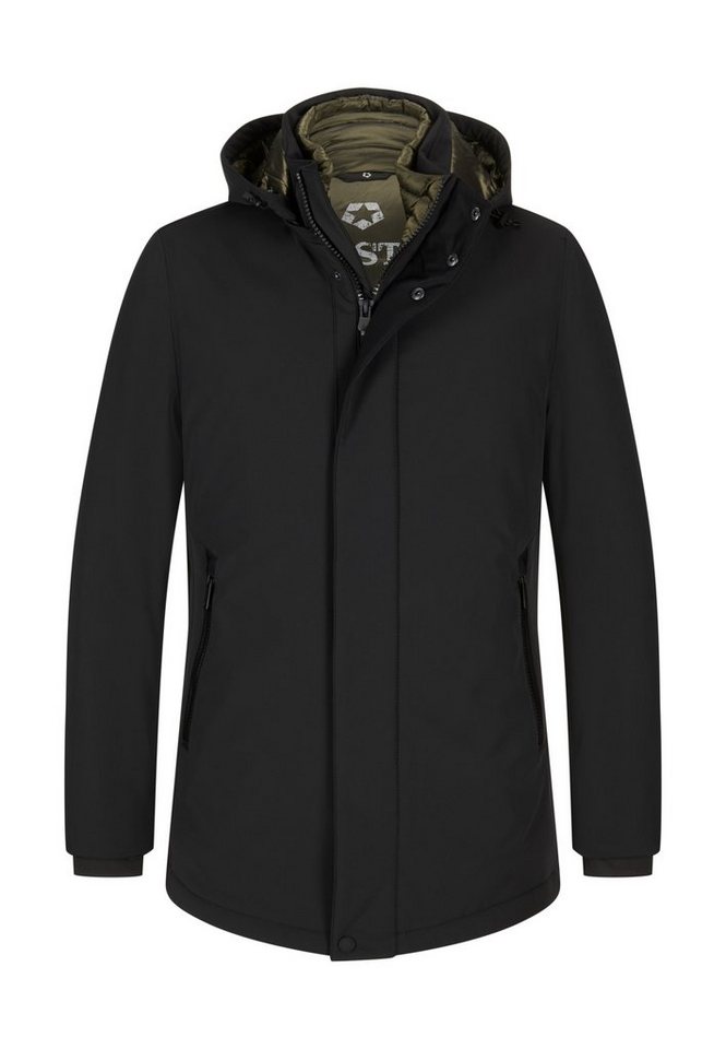 Milestone Parka MSRiver mit Logo Badge von Milestone