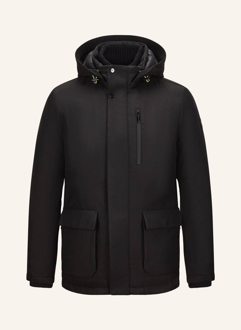 Milestone Parka Mskeith Mit Abnehmbarer Kapuze schwarz von Milestone