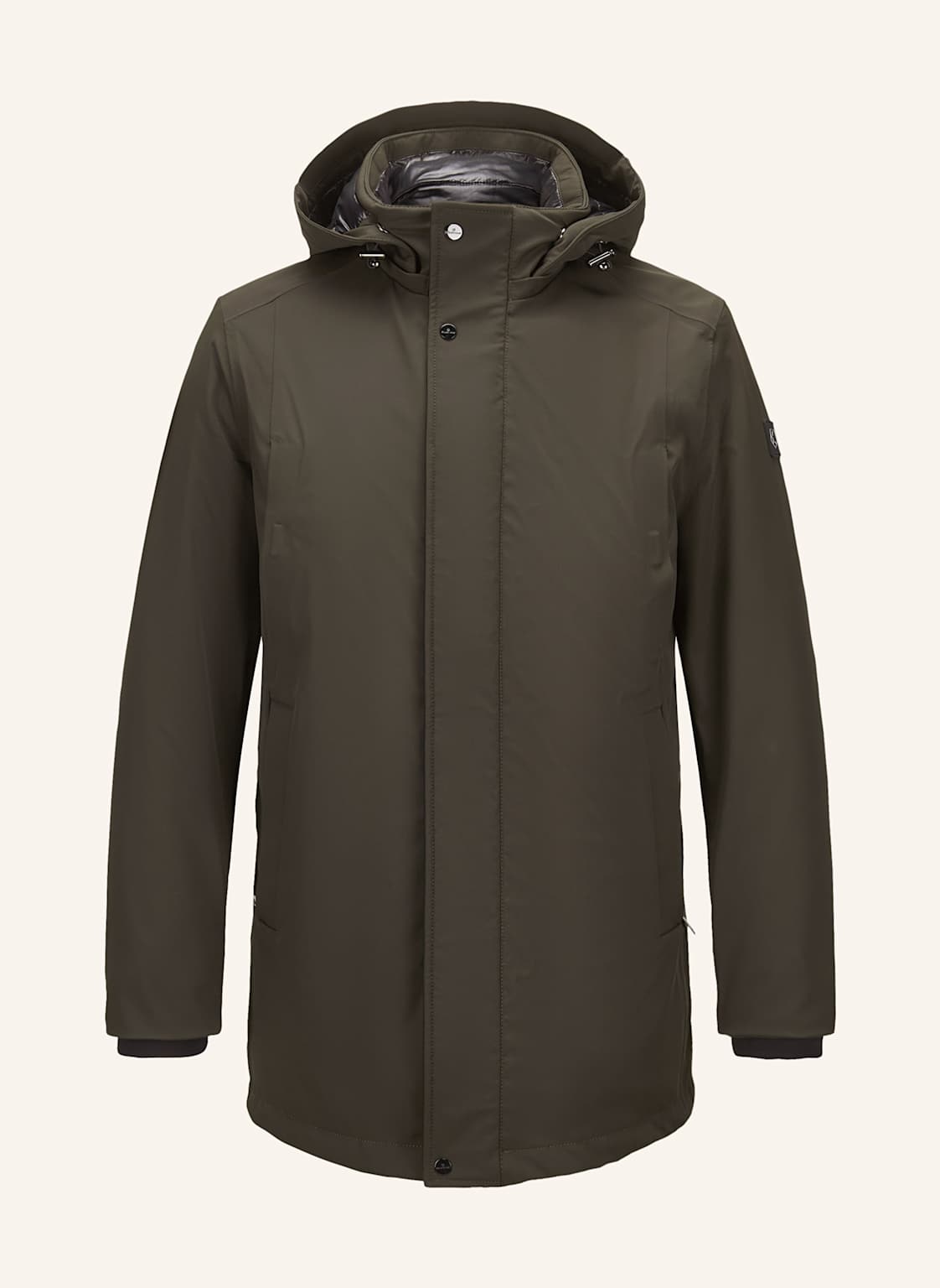 Milestone Parka Msrichmond Mit Abnehmbarer Kapuze gruen von Milestone
