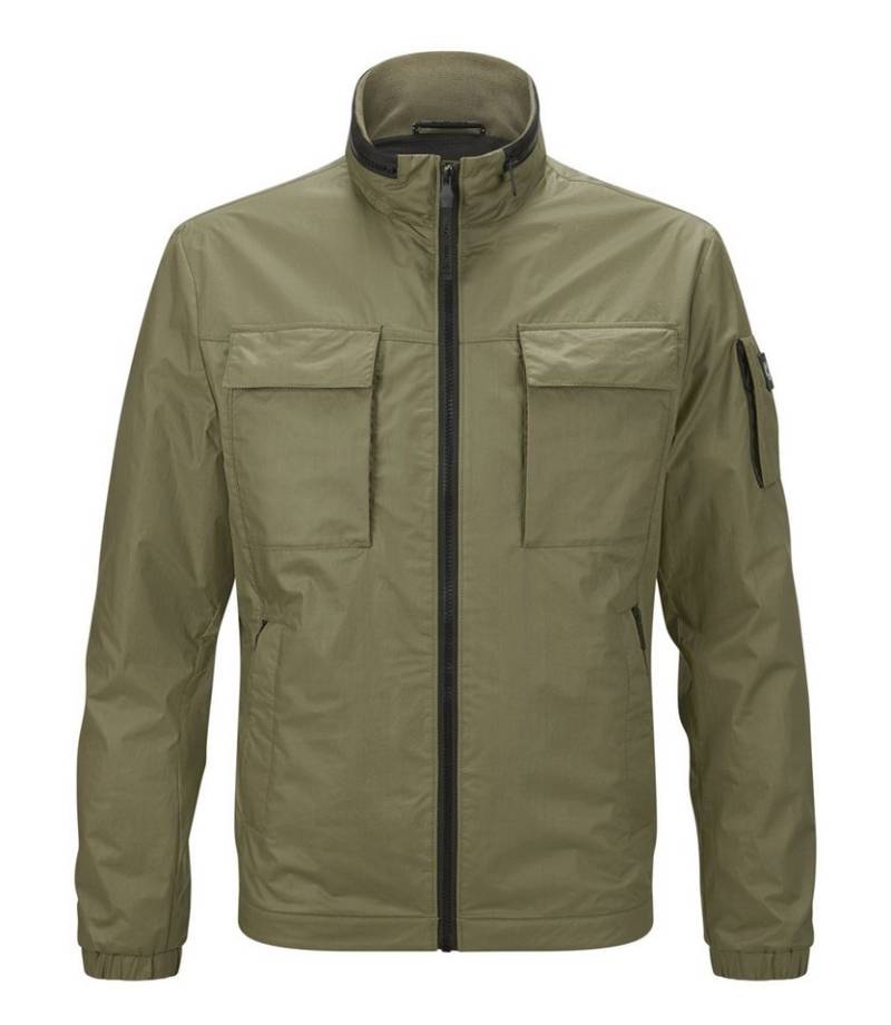 Milestone Sommerjacke MSOxford Beschichtung mit leichtem Glanz und integrierter Kapuze von Milestone