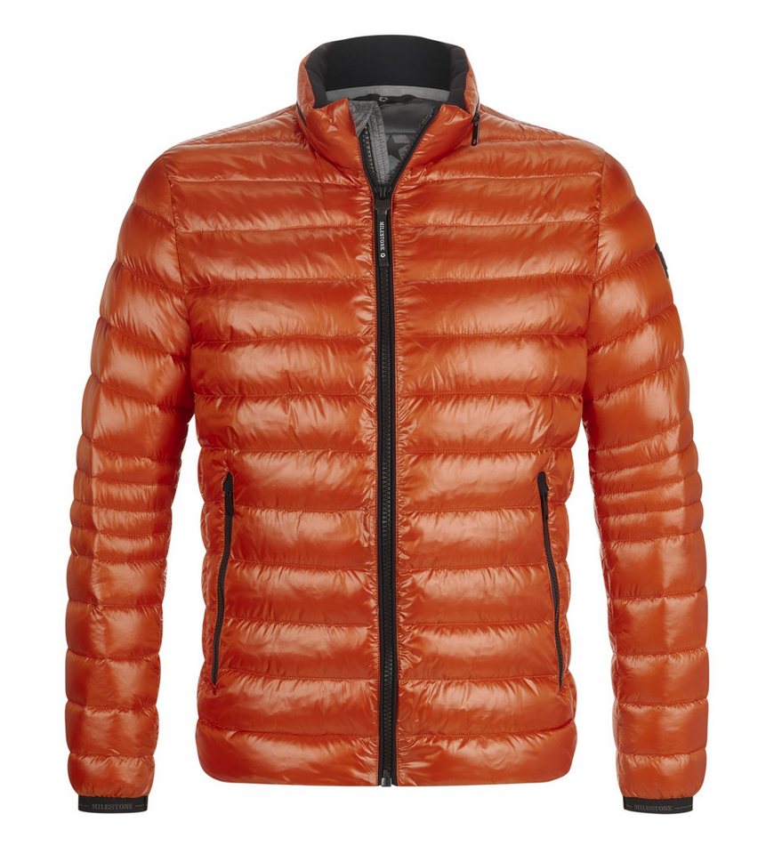 Milestone Steppjacke High-Shine Oberstoff mit wasserabweisender Ausrüstung, winddicht von Milestone