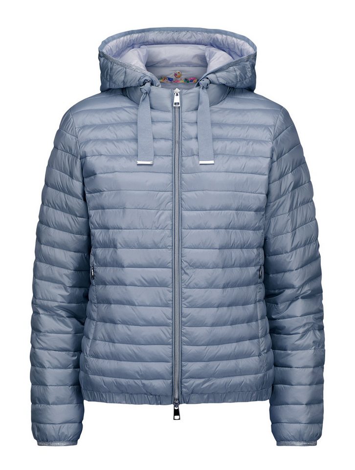 Milestone Steppjacke MSAmanda mit Zwei-Wege-Reißverschluss und abnehmbarer Kapuze von Milestone