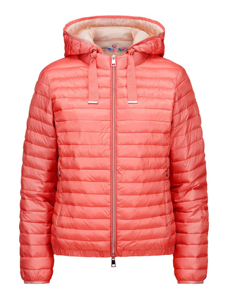 Milestone Steppjacke MSAmanda mit Zwei-Wege-Reißverschluss und abnehmbarer Kapuze von Milestone