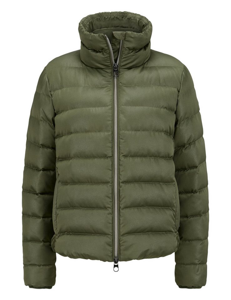 Milestone Steppjacke MSAquarius im geprägtem veganen Leder-Look von Milestone