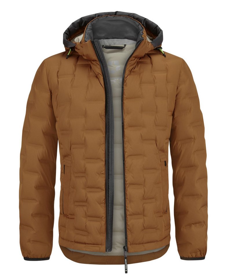 Milestone Steppjacke MSBrayden mit abnehmbarer Kapuze und Waterproof-Reißverschlüssen von Milestone