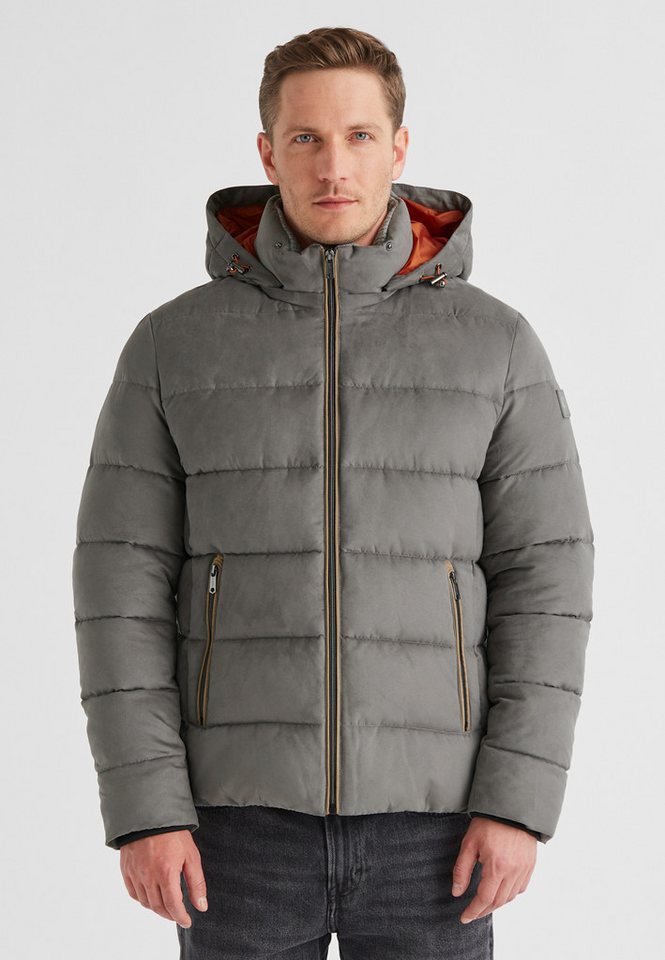 Milestone Steppjacke MSCaleb Herren Übergangsjacke Jacke gesteppt lockere Passform von Milestone