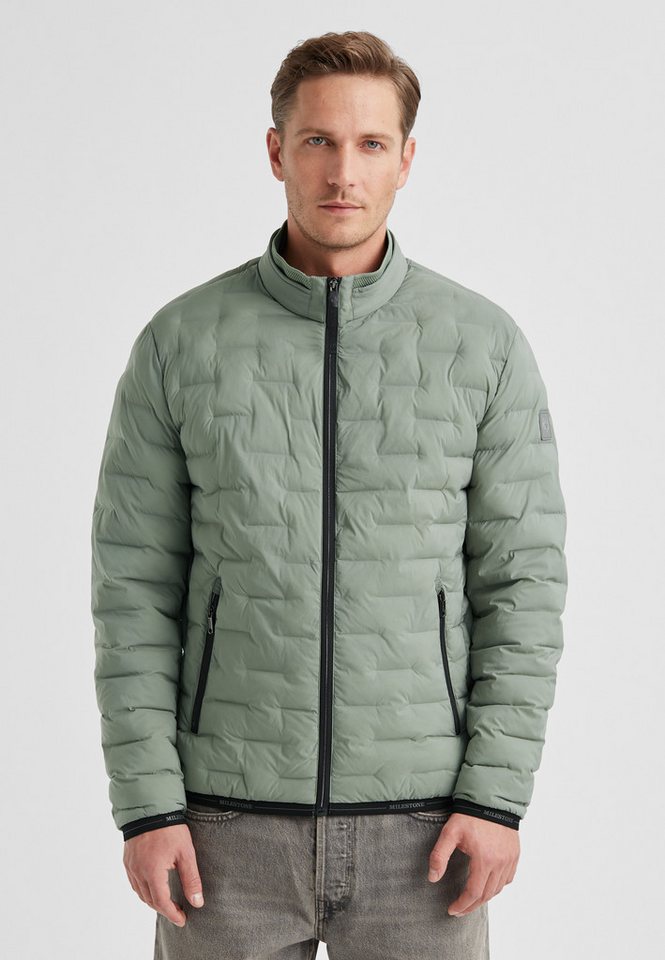 Milestone Steppjacke MSHopper Herren Übergangsjacke Jacke gesteppt normale Passform von Milestone