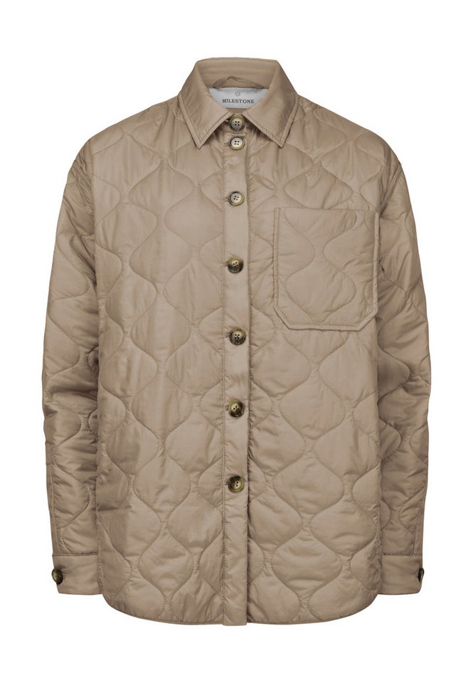 Milestone Steppjacke MSMamba Damen Übergangsjacke Jacke gesteppt lockere Passform von Milestone