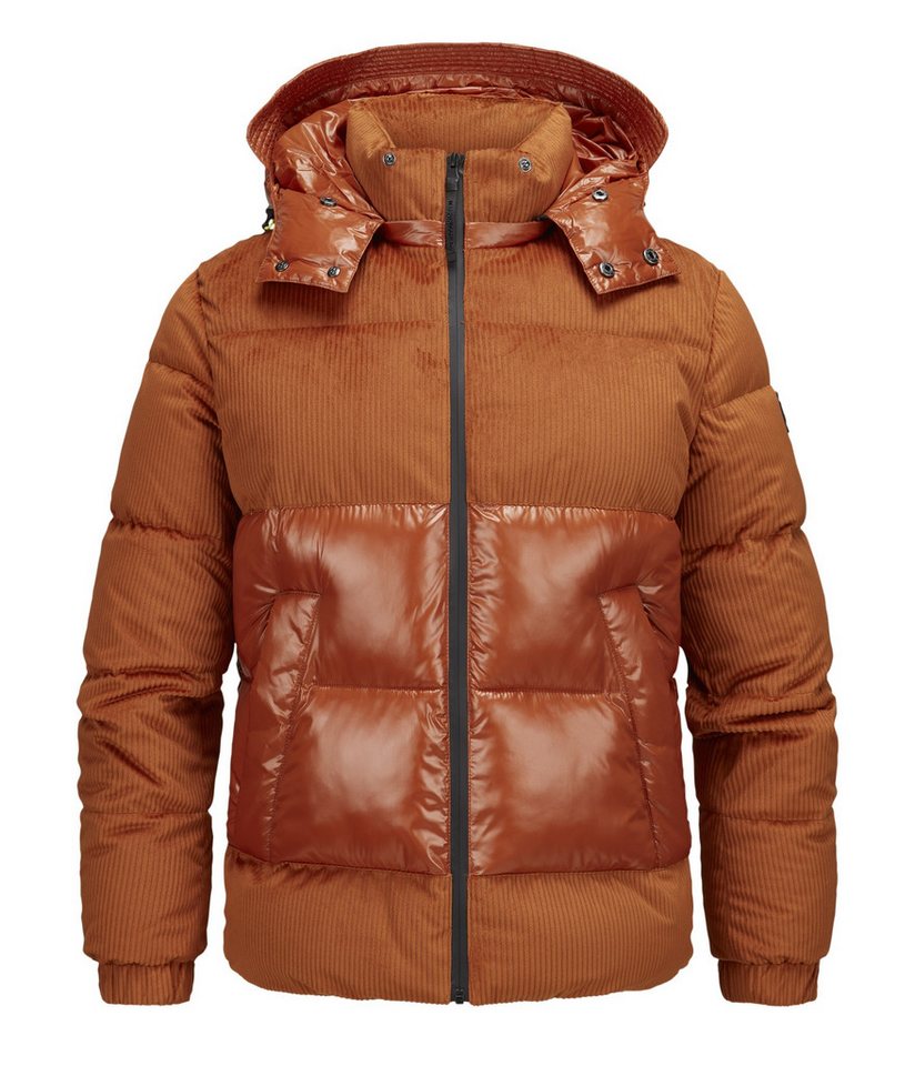 Milestone Steppjacke MSNaples Winterjacke im Material-Mix mit abtrennbarer Kapuze von Milestone