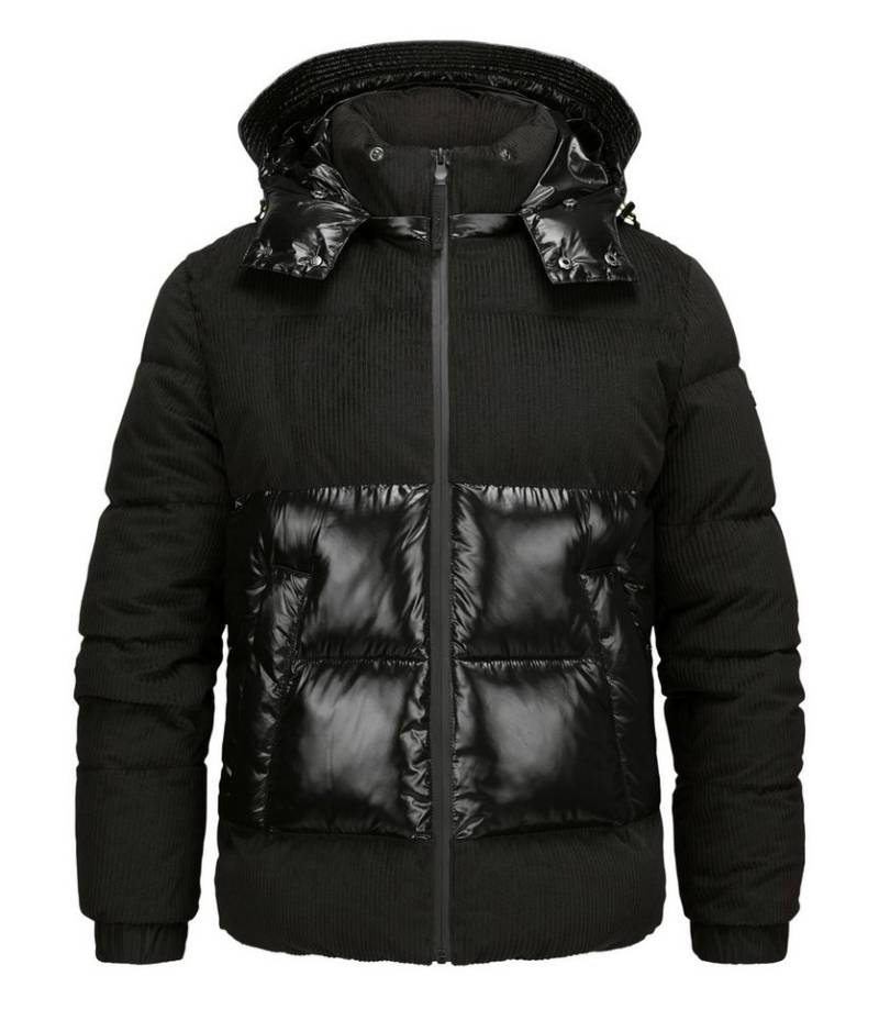 Milestone Steppjacke MSNaples Winterjacke im Material-Mix mit abtrennbarer Kapuze von Milestone