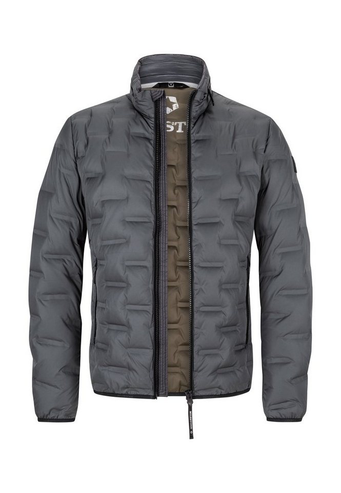 Milestone Steppjacke MSSalvio heat-pressed Verarbeitung in Stepp-Optik, wasserabweisend von Milestone