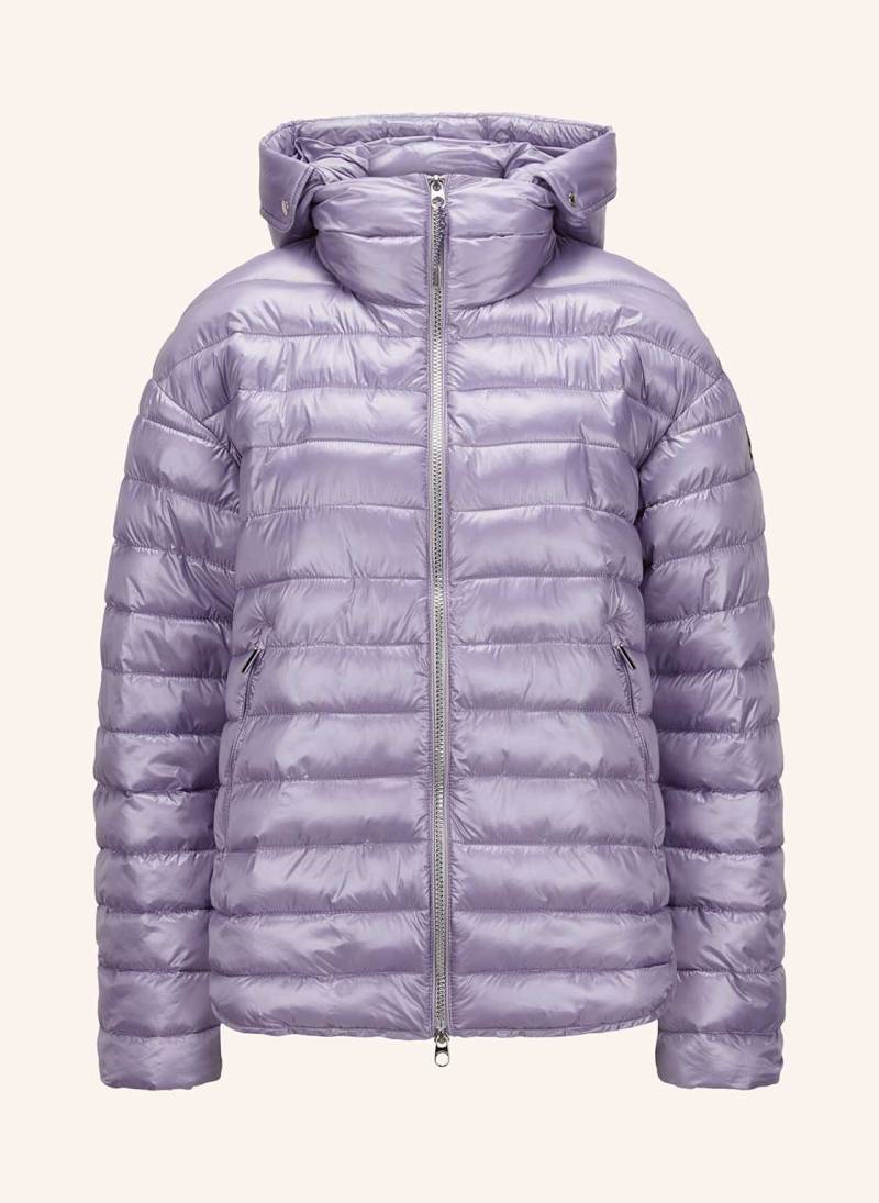 Milestone Steppjacke Msamelia Mit Dupont™ Sorona®-Isolierung Und Abnehmbarer Kapuze lila von Milestone