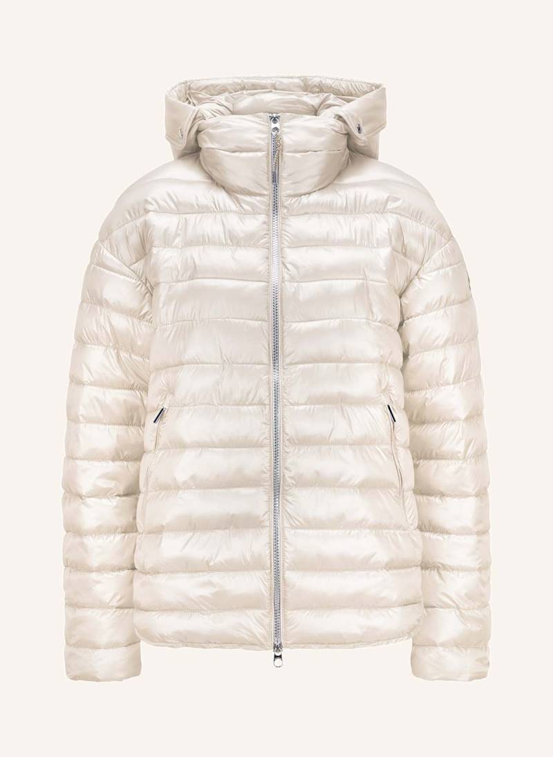 Milestone Steppjacke Msamelia Mit Dupont™ Sorona®-Isolierung Und Abnehmbarer Kapuze weiss von Milestone