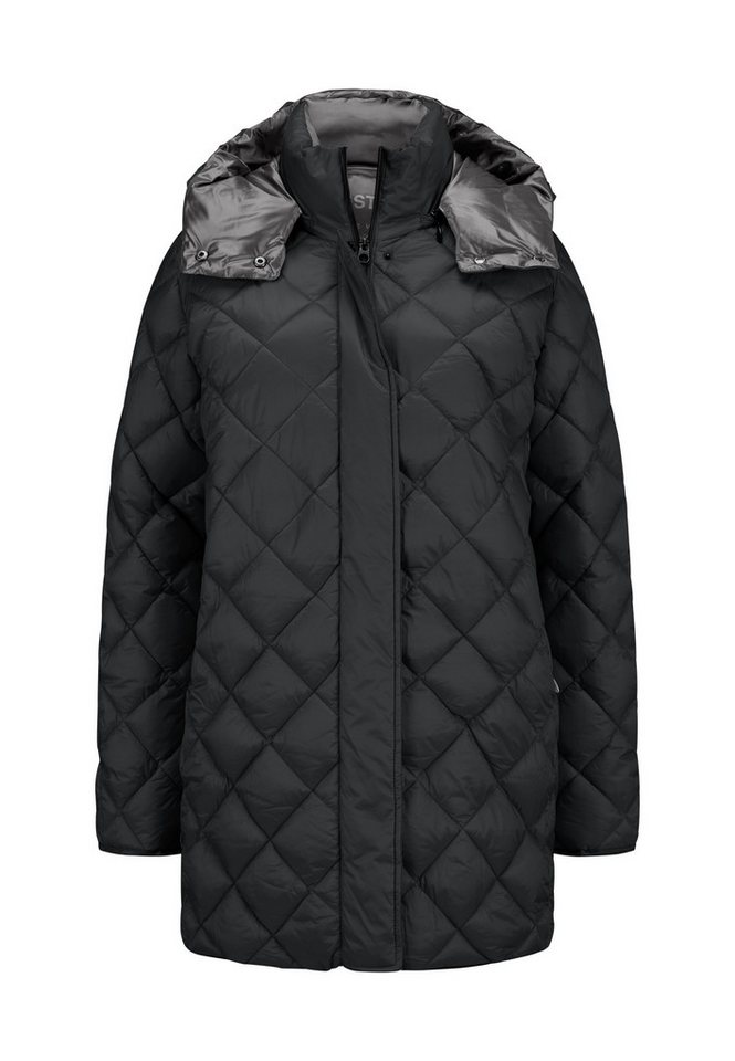 Milestone Steppmantel MSGalactica Damen Steppjacke Lang Mantel gesteppt normale Passform von Milestone