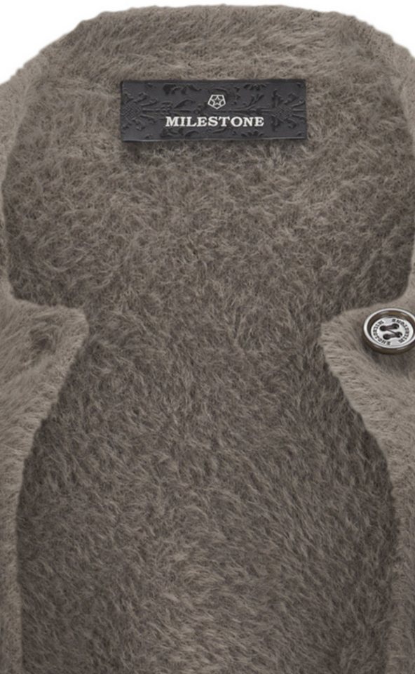 Milestone Strickjacke MSHilary Damen Cardigan Strick lockere Passform von Milestone