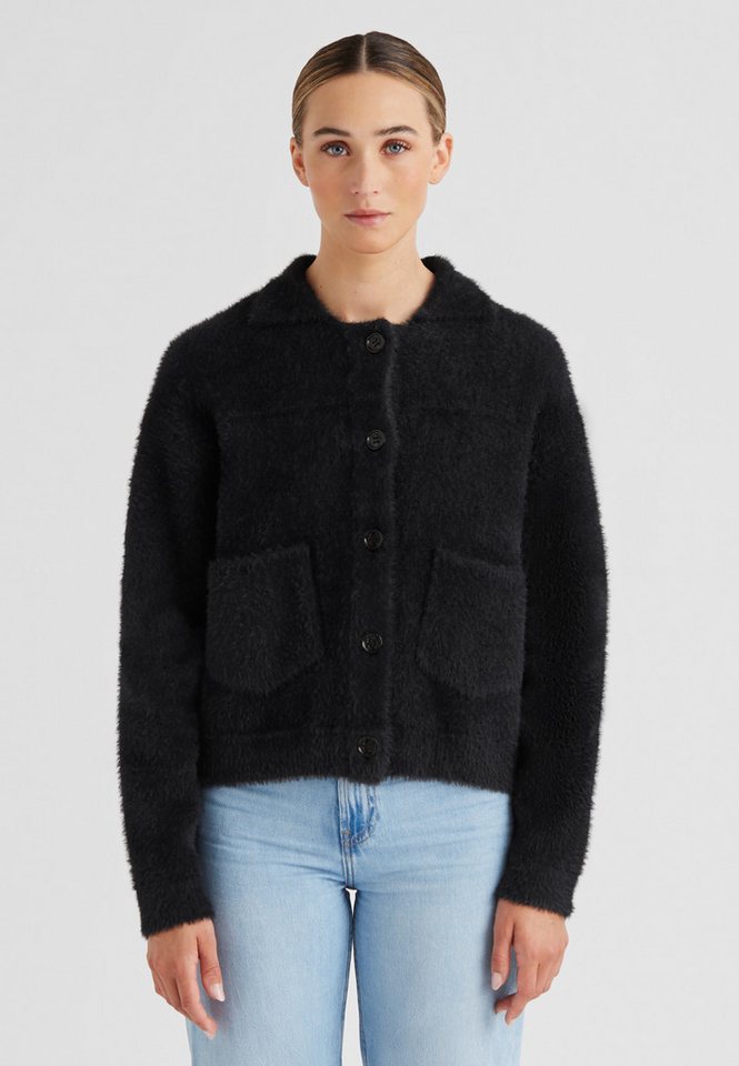 Milestone Strickjacke MSHilary Damen Cardigan Strick lockere Passform von Milestone