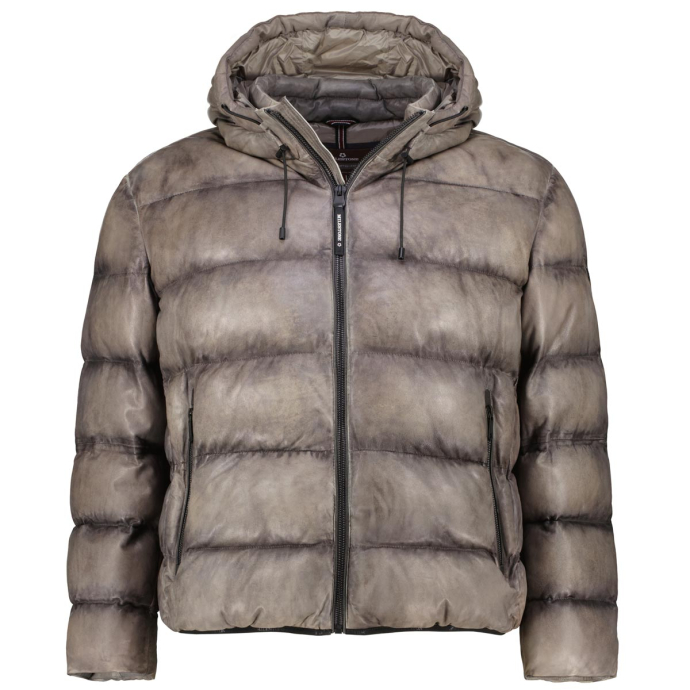 Milestone Wattierte Steppjacke aus Leder von Milestone