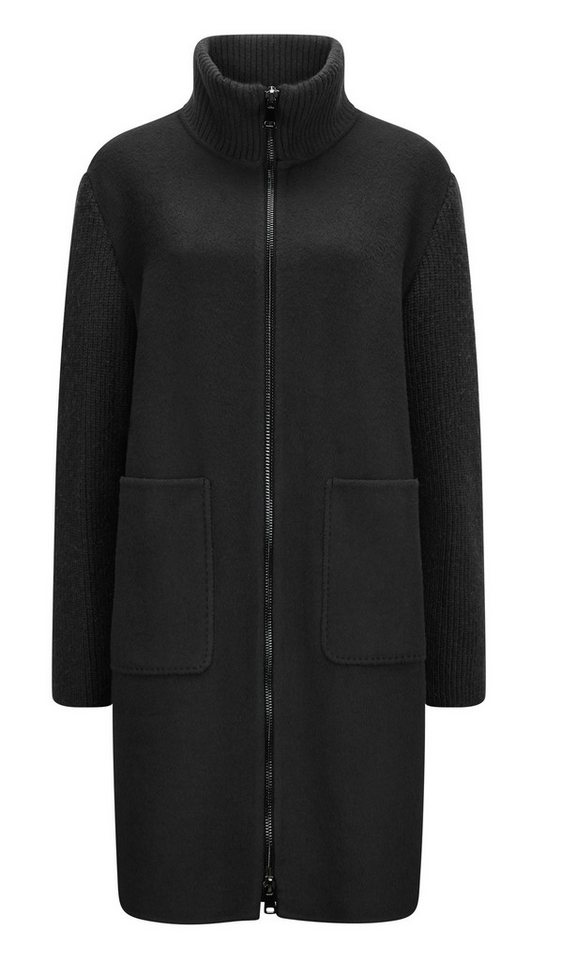 Milestone Wollmantel MSPatty Doubleface mittellang Ärmel aus Strick mit Futter von Milestone
