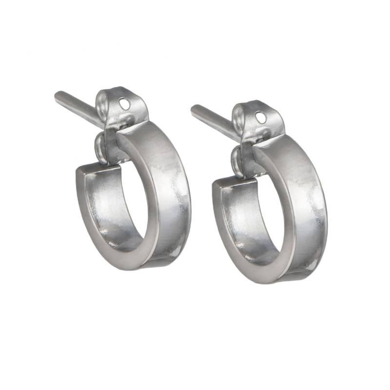 sterling Silber Creolen - Kleine Creolen, Huggies von MilinaLondon