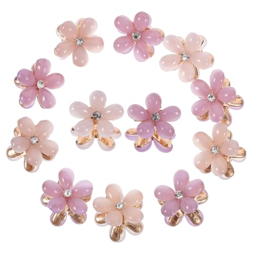 MILISTEN 10 Stück Teiliges Blumige Haarklammern aus Dekorative Haarschmuck Clips für Damen für Kurze Haare und Stilvolles Hairstyling von Milisten