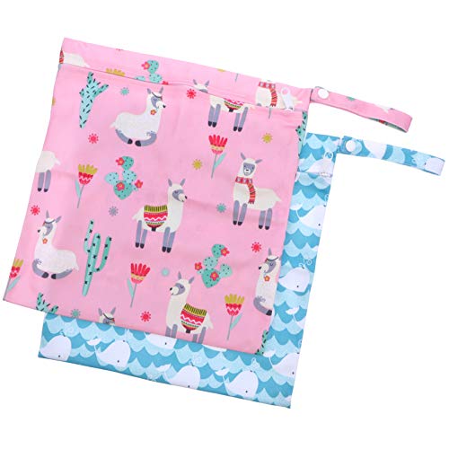 Milisten 2stücke wasserdichte Wiederverwendbare Wickeltasche Aufbewahrungsbeutel Für Stoffwindeln Praktische Organizer Für Babyartikel Für Reisen Und Zuhause von Milisten