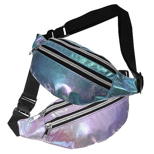 2St Gürteltasche Damen-Hüfttasche Umhängetasche zum Umhängen Gym Bags fitnesstaschen Umhängetasche für Damen Umhängetasche für Männer Hüfttasche für Damen wasserdicht Pack Herren von Milisten