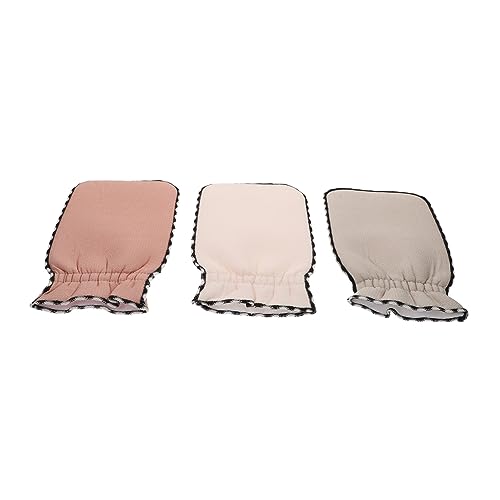 MILISTEN 3 Stk Peeling-handtuch Peeling-handschuhe Bürste Schrubben Hände Cheeky Glow Peeling-handschuh Koreanisches Peeling-tuch Spa-handtücher Für Die Gesichtsbehandlung Netz Polyester von Milisten