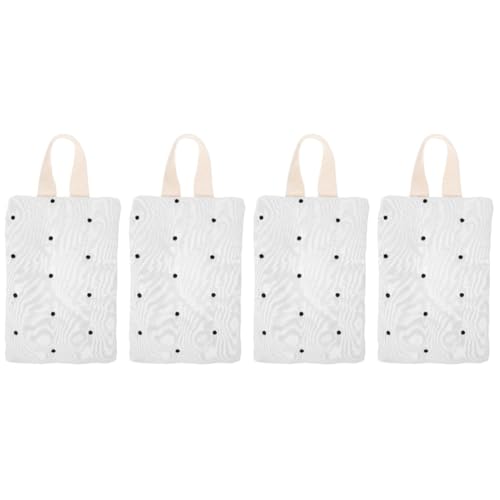 MILISTEN 4 Stück Hängende Feuchttücher Aufbewahrungstasche Organizer für Babytücher Praktischer Wischspender mit Aufhängeschlaufe für Kinderwagen Sitzrücken Vielseitig Einsetzbar von Milisten