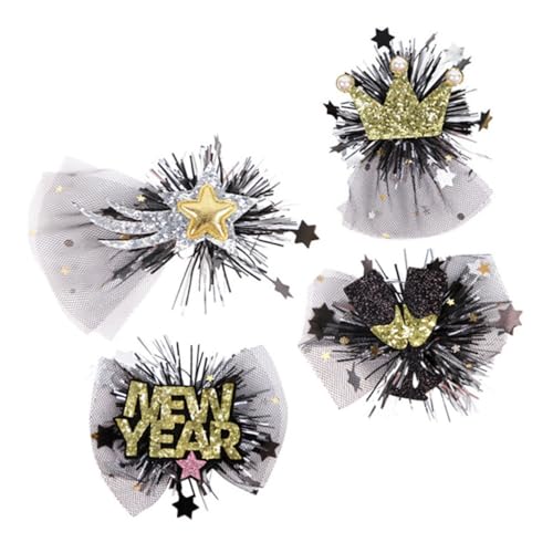 MILISTEN 4 Stück Teiliges Frühlingsfest Haarspangen Neujahrs Haarschmuck für Partys Cosplay und Besondere Anlässe für Auffällige Frisuren und Fotos von Milisten