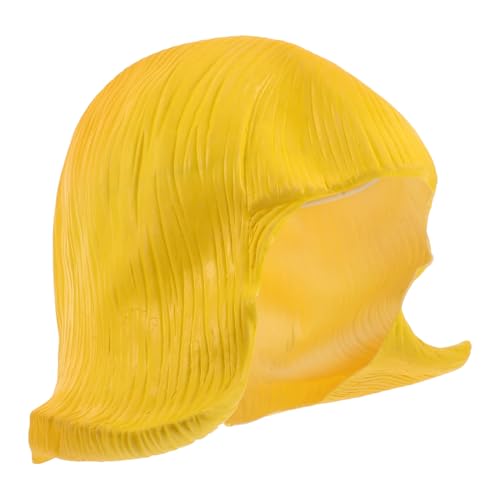 MILISTEN Anime Damen Kopfbedeckung Frauen Perücke Cosplay -haarperücke Stilvolle Bob -perücke Kurze Bob -perücke Bunte Cosplay-perücke Haarperücke Kappe Bob-perücken Emulsion Gelb MILISTEN Anime Damen Kopfbedeckung Frauen Perücke Cosplay -haarperücke Stilvolle Bob -perücke Kurze Bob -perücke Bunte Cosplay-perücke Haarperücke Kappe Bob-perücken Emulsion Gelb von Milisten