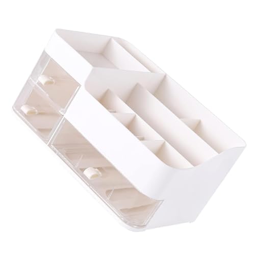 MILISTEN kosmetische Aufbewahrungsbox Make-up-Schreibtisch-Organizer Aufbewahrungsbox für die Hautpflege Schublade Organizer für Make-up-Pinsel Desktop-Speicher-Organizer von Milisten