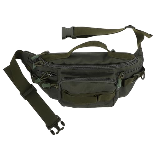 MILISTEN Multifunktionale Angeltasche mit Flaschenhalter Umhängetasche für Radfahren Wandern und Reisen für Herren von Milisten