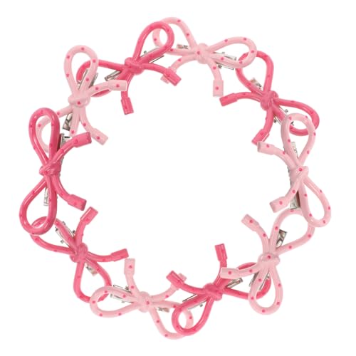 Milisten 10stücke Haarspange Mit Schleife Für Frauen Und Mädchen Seitliche Klammer Und -haarspange Stilvolles Und Vielseitiges Haar-accessoire Für Herbst Und Winter Hochwertiges von Milisten