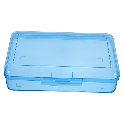 Milisten 1stk Federmäppchen Aus Kunststoff Hartes Federmäppchen Stapelbares Federmäppchen Desktop-Organizer Etui Für Gelstifte Markierstift Etui Plastik Student Lagerung Aufbewahrungskiste von Milisten