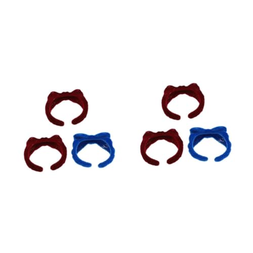 Milisten 2 Sätze Teiliges Damenring Mit Schleifen Design Stilvoller Fingerring Für Besondere Anlässe Bequem Für Frauen 3 Stück * 2 von Milisten