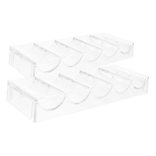 Milisten 2 Stück Chip-Rack Poker Chiphalter Veranstalter Chip-präsentationsständer Chip-Organizer Küchenregal Kartensortierfach Zähler Für Spiele Chipsregal Spieltabletts Acryl Transparent Milisten 2 Stück Chip-Rack Poker Chiphalter Veranstalter Chip-präsentationsständer Chip-Organizer Küchenregal Kartensortierfach Zähler Für Spiele Chipsregal Spieltabletts Acryl Transparent von Milisten