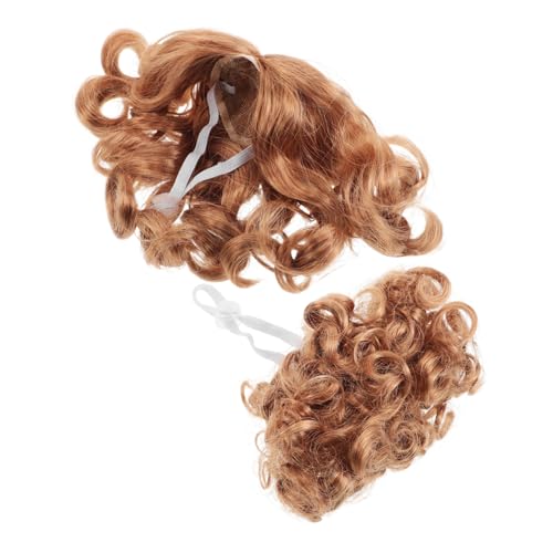 Milisten 2 Stück Lustige Garten statue Perücken für Outdoor gänse aus Langlebigen Synthetischen Fasern Verstellbar mit Elastischem Band und Clip für Party Veranda dekoration von Milisten