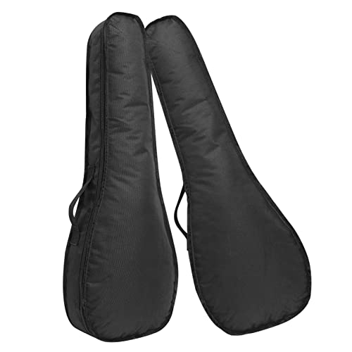 Milisten 2 Stücke Ukulele Tasche Heavy Duty Oxford Tuch Tragbare Gitarrentasche für Kinder Verstellbarer Griff Aufbewahrungstasche für Musikinstrumente von Milisten